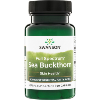 Swanson Sea Buckthorn – HOMOKTÖVIS gyümölcspor  400 mg / 60 db kapszula